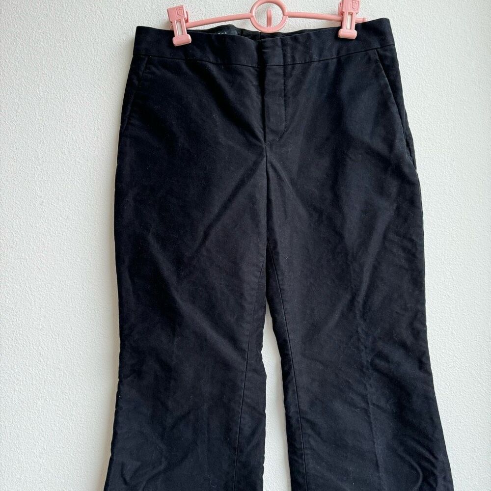 Vintage Gucci Women’s Black Trousers Slacks Casual Pants Size 44 EU Large Cotton - Picture 2 of 14